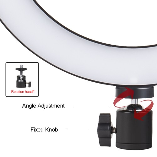 33CM Photography Lighting Phone Ring light Led Remote Ring Lamp With Phone Holder